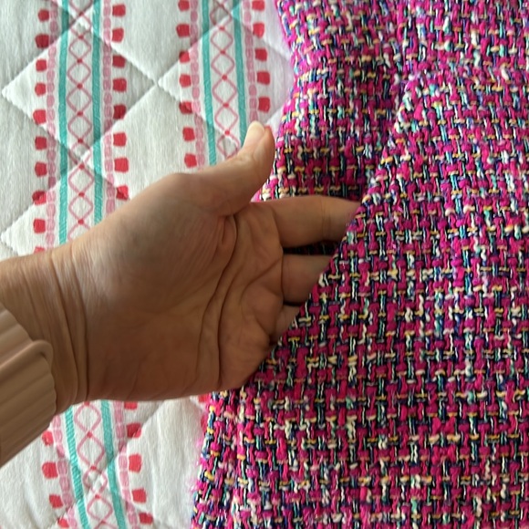 J. Crew Size 6 Pink Tweed Sheath Dress - Picture 4 of 8